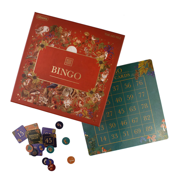Gibsons The Art File Bingo Family Board Game