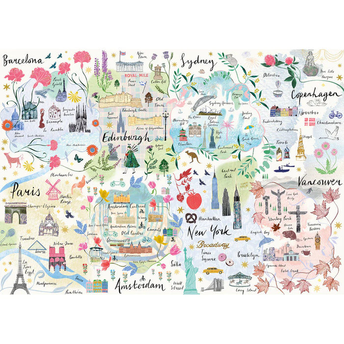 Gibsons Wanderlust 1000pc Jigsaw Puzzle