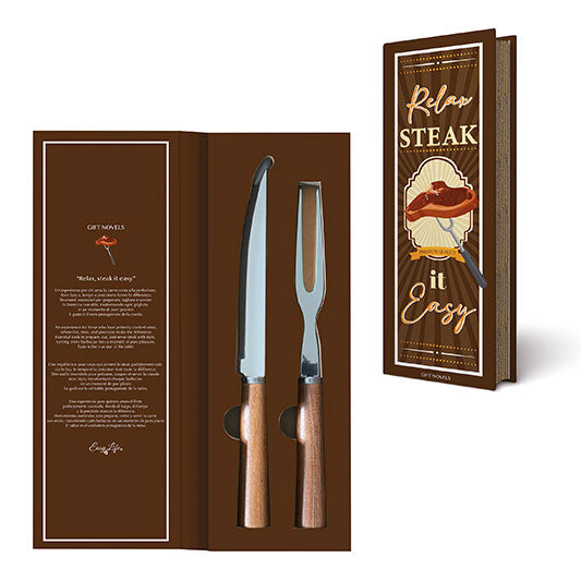 Gift Novels Roast Carving Set Gift Box