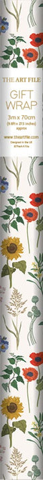 Art File Sunflower Roll Wrap