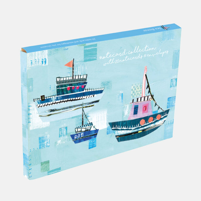 The Gifted Stationery Company Notecard Collection Sea Breeze