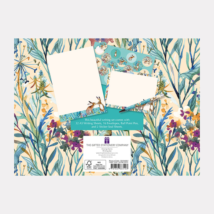 The Gifted Stationery Company Writing Set – Kissing Hares