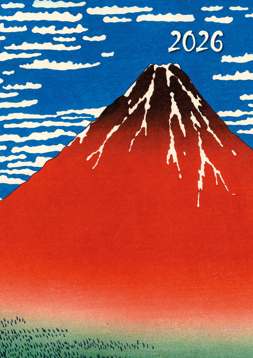 The Gifted Stationery Company 2026 A6 Flexi Diary - Hokusai