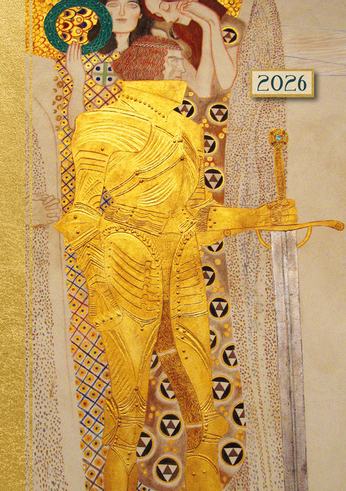 The Gifted Stationery Company 2026 A6 Flexi Diary - Klimt