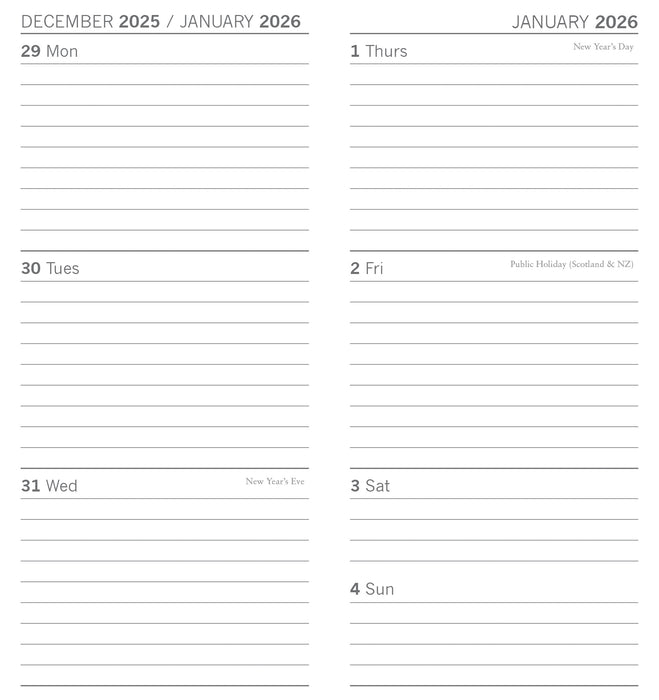 The Gifted Stationery Company 2026 Pocket Diary - Antique Maps