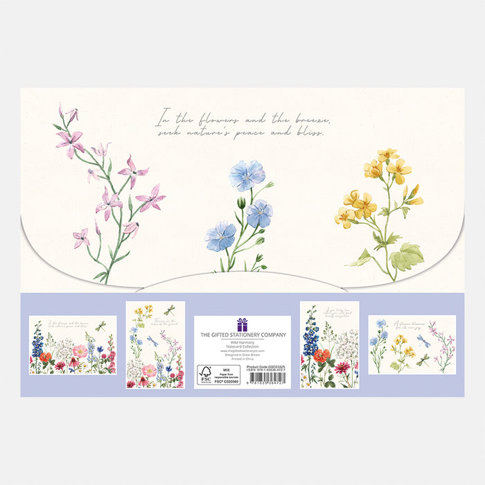 The Gifted Stationery Company Notecard Collection – Wild Harmony