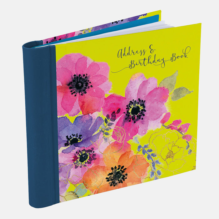 The Gifted Stationary Company - Address & Birthday Book – Anemones