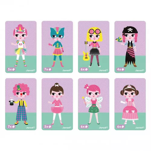 Janod Magneti'Book Girl's Costumes Game