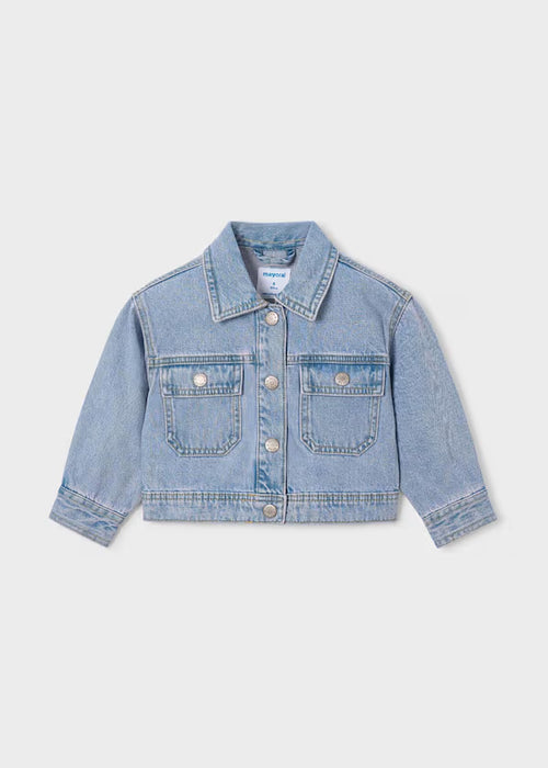 Mayoral Girls Light Denim Jacket
