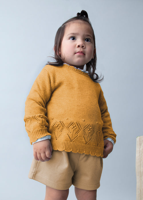 Mayoral Girls Twill Shorts