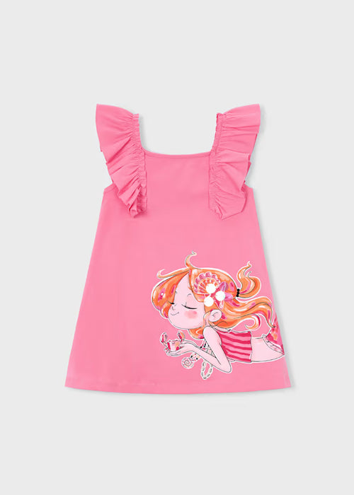 Mayoral Baby Flounces Ruffled Knit Dress