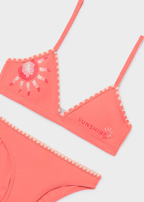 Mayoral Girls Flamingo Triangle Bikini