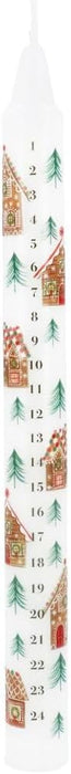 Gisela Graham Gingerbread House Advent Candle