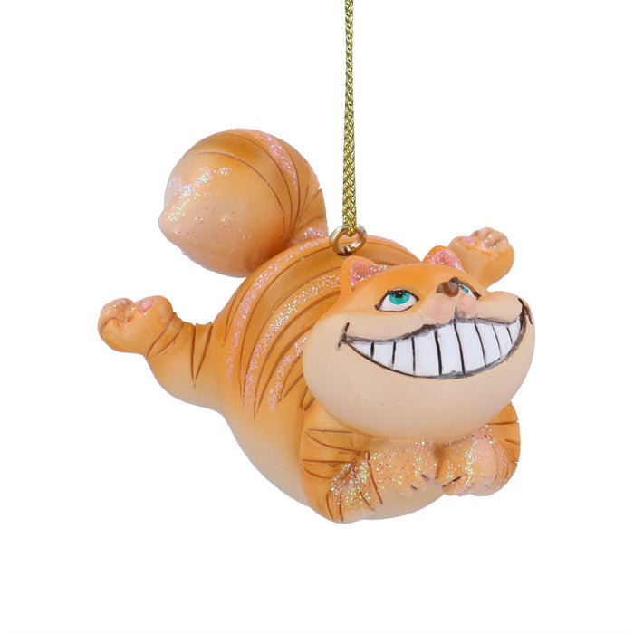 Gisela Graham Resin Cheshire Cat Tree Decorations