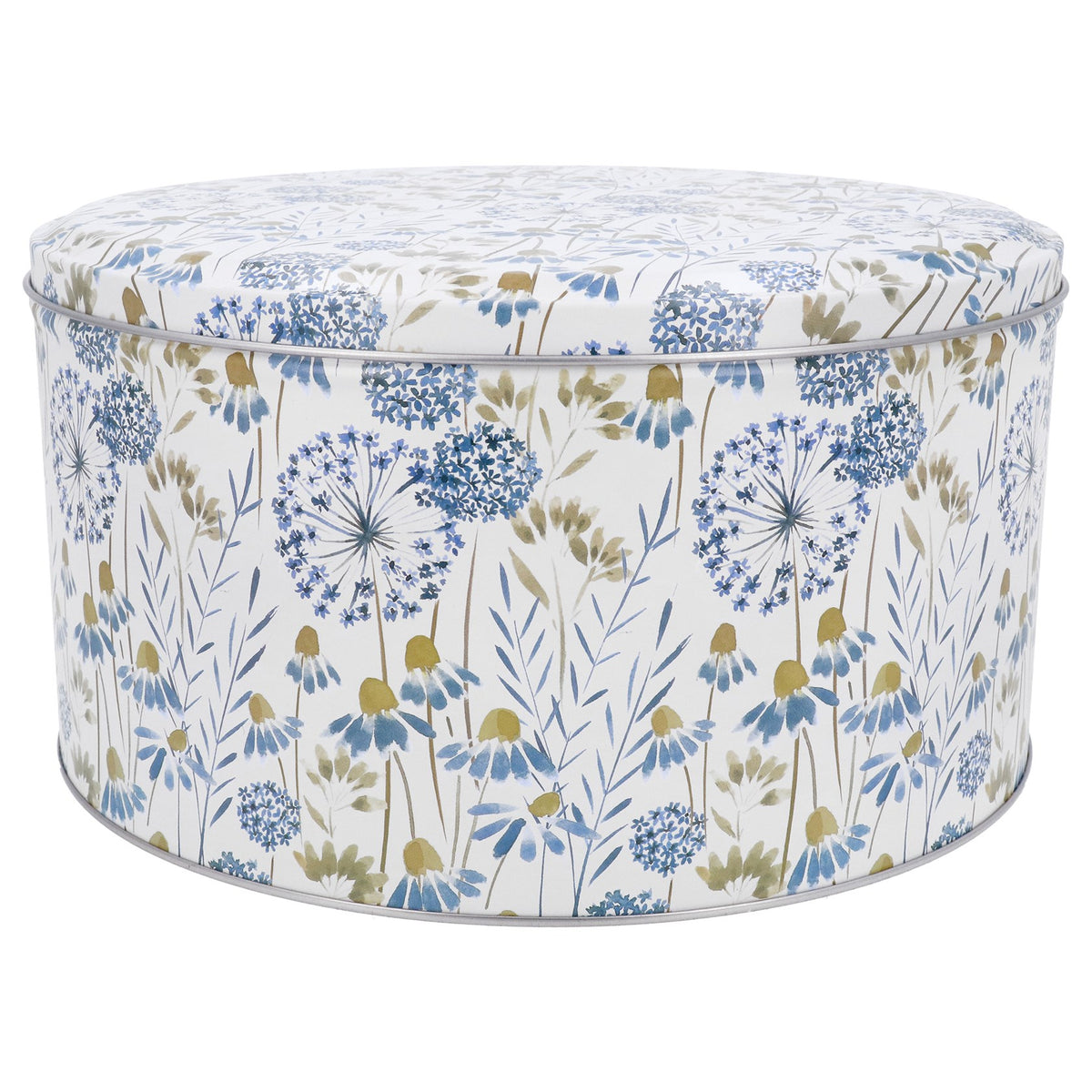 Gisela Graham Decorazione Arazzo Angelo Guardiano In Legno – Blu E Bianco, Stile Vintage Shabby Chic, 15x10cm