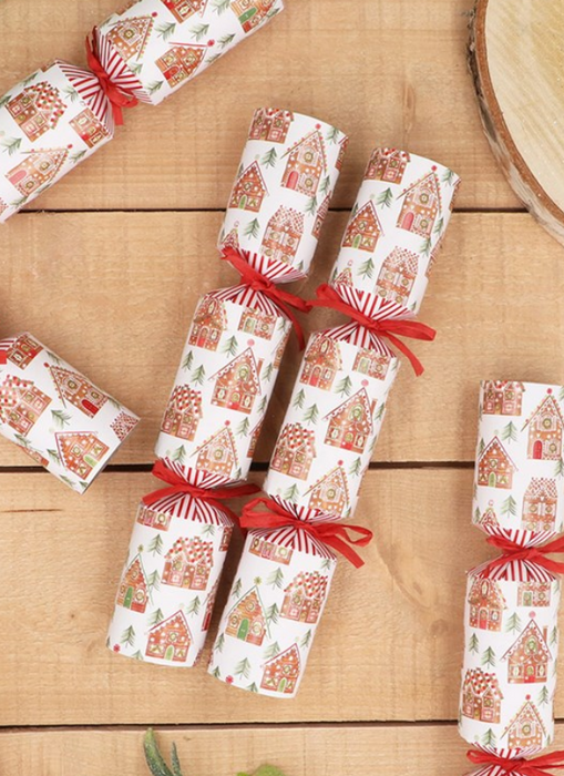 Gisela Graham Gingerbread House Christmas Crackers