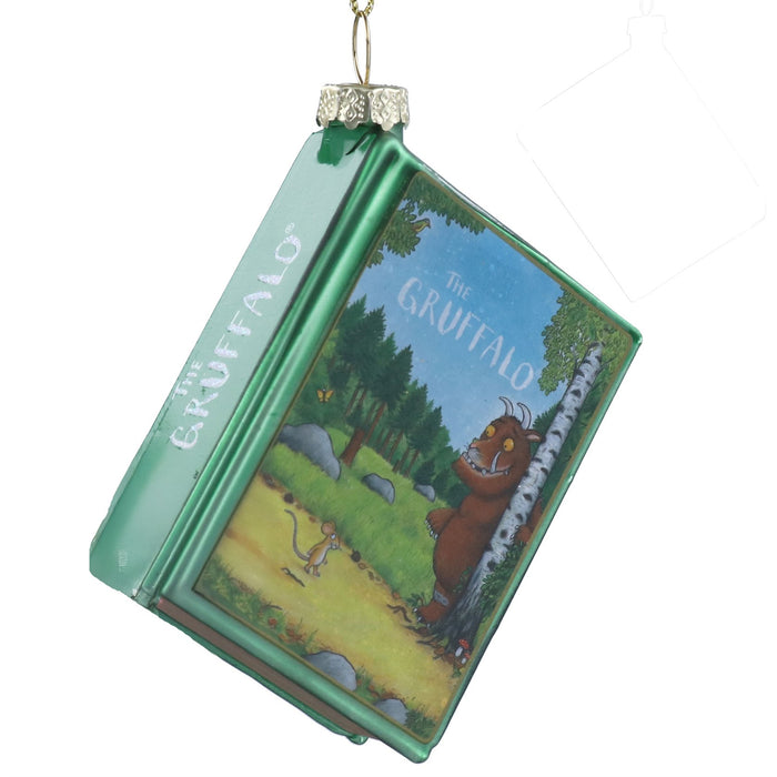 Gisela Graham The Gruffalo Glass Book Hanging Decoration