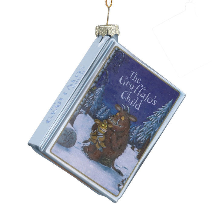 Gisela Graham The Gruffalo Glass Book Hanging Decoration