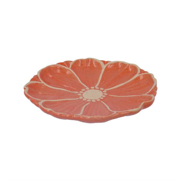 Gisela Graham Orange Ceramic Pumpkin Plate 16cm