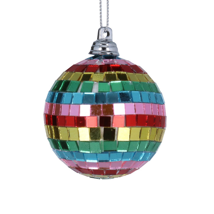 Gisela Graham Rainbow Ball Hanging Decoration