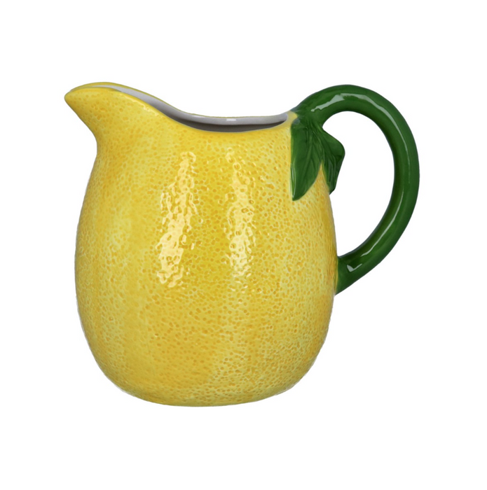 Gisela Graham Lemon Pitcher Ceramic Jug