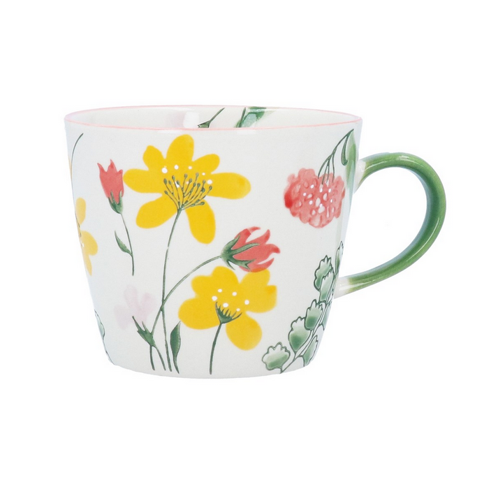 Gisela Graham Buttercups Stoneware Mug