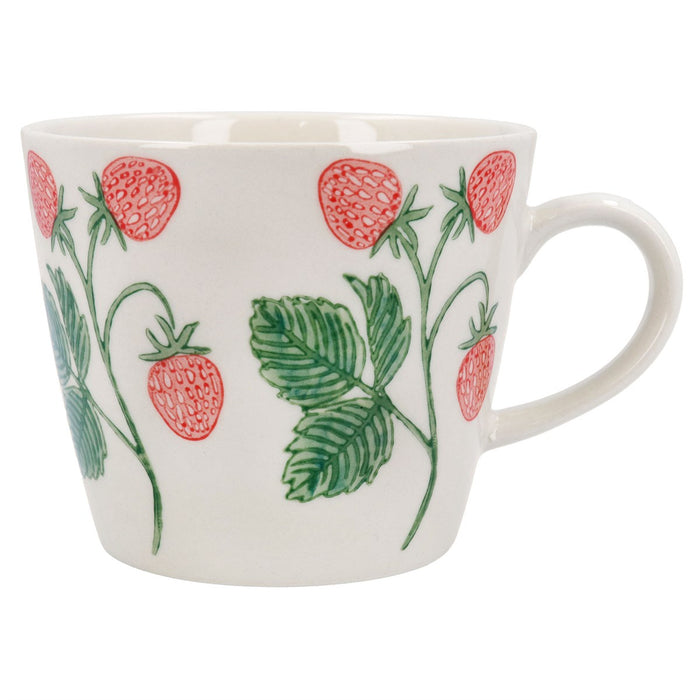 Gisela Graham Strawberries Stoneware Mug