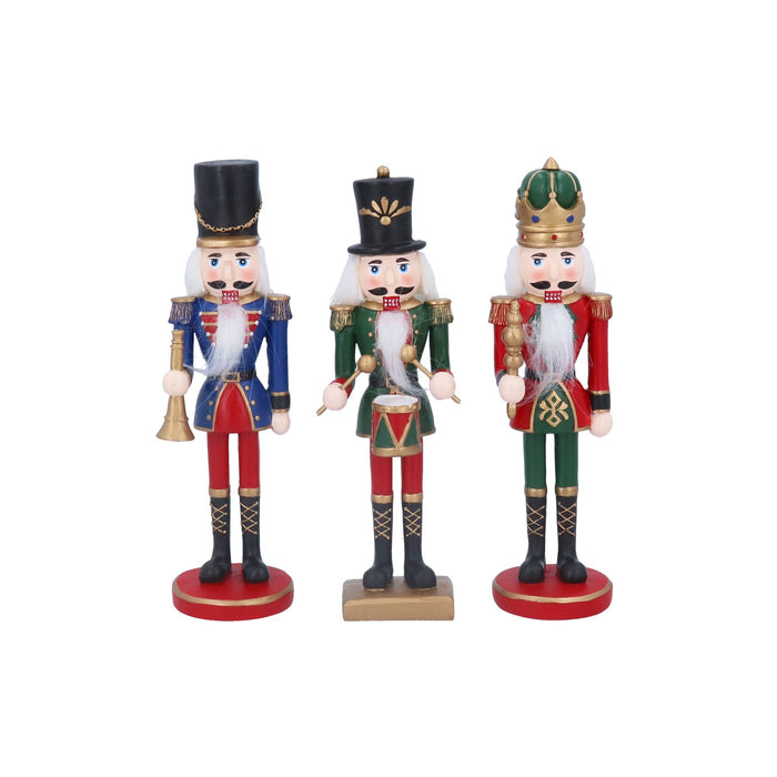 Gisela Graham Resin Nutcracker Ornament 20cm