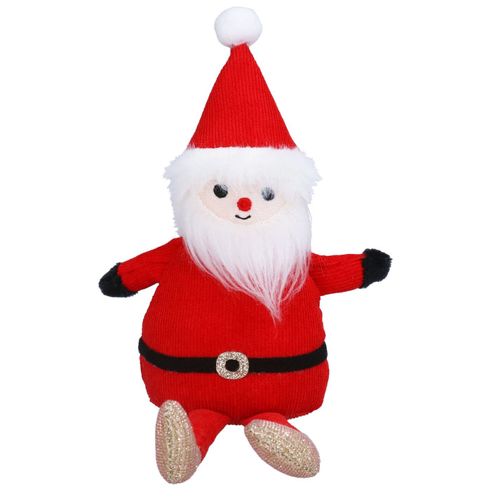 Gisela Graham Christmas Santa Sitting On A Shelf