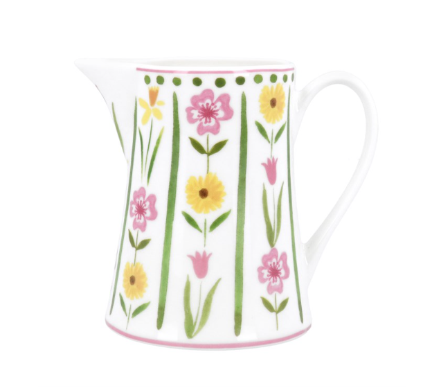 Gisela Graham Pastel Meadow Jug 10cm