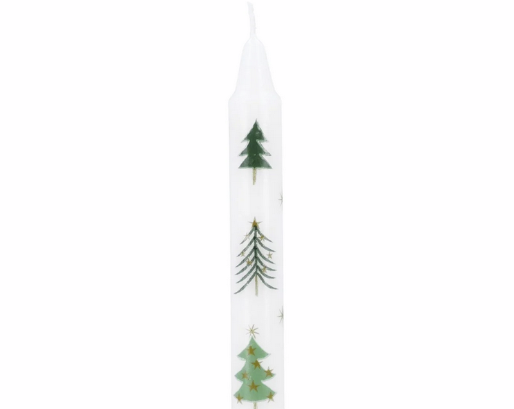 Gisela Graham Christmas Tree Taper Candle