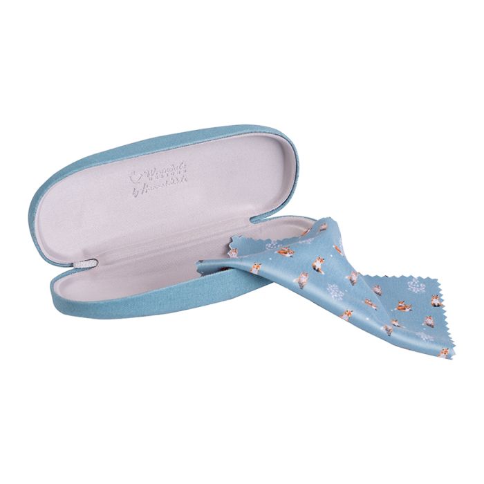 Wrendale 'Snug As A Cub' Fox Glasses Case