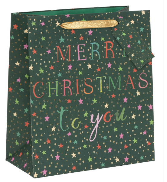 Glick Christmas Exquisite Medium Gift Bag