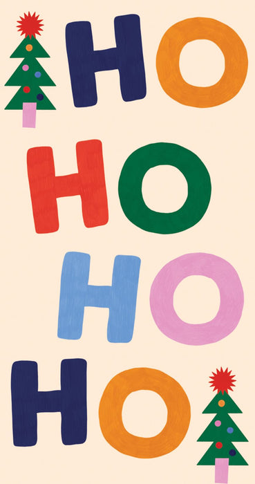 Glick Christmas Ho Ho Ho Paper Hankies