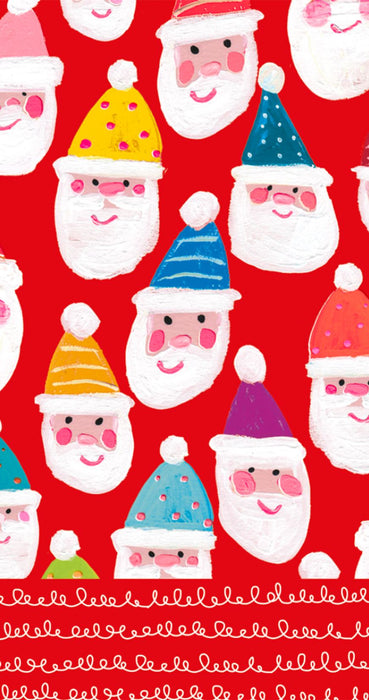 Glick Father Christmas Paper Hankies