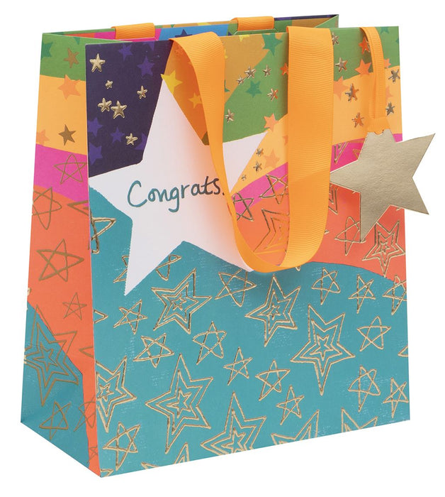 Glick PS Congrats Stars Medium Gift Bag