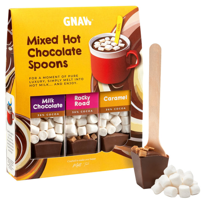 Gnaw Mixed Hot Chocolate Spoons Gift Set