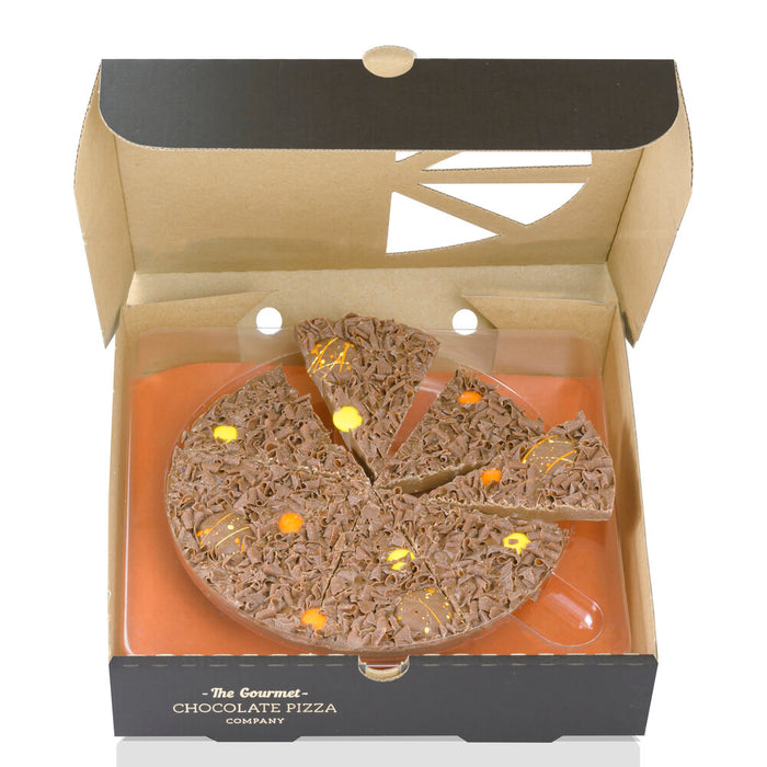 The Gourmet Chocolate Pizza Company 7" Peanut Butter Chocolate Pizza