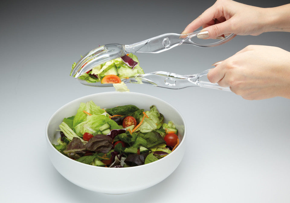 Scissor Action Salad Serving Tongs