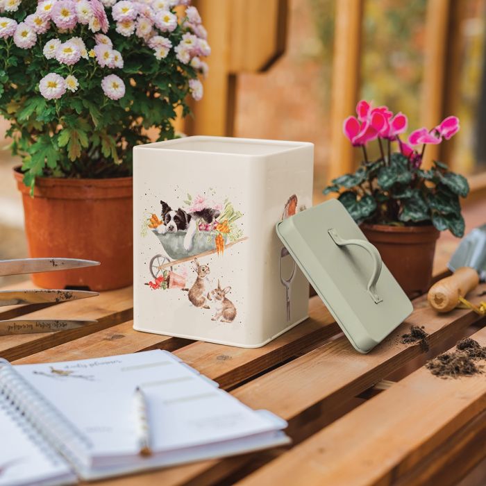 Wrendale Design Garden Storage Tin