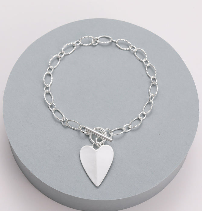 Gracee Jewellery Geometric Heart Bracelet