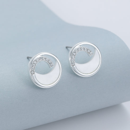 Gracee Jewellery Circle Stud Earrings