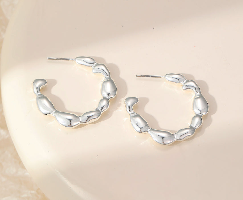 Gracee Jewellery Silver Hoop Earrings