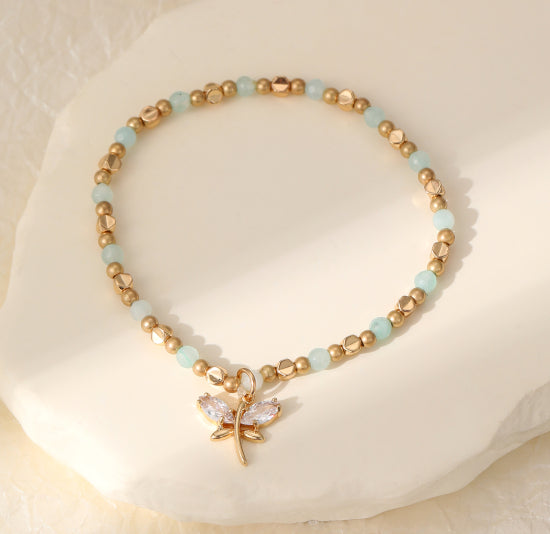 Gracee Jewellery Gold Dragonfly Bracelet
