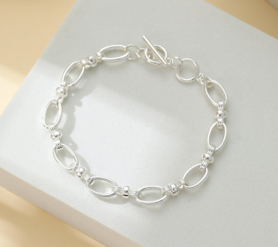 Gracee Jewellery Silver Chain Bracelet