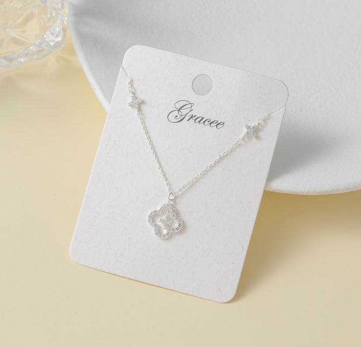 Gracee Jewellery Geometric Clover Necklace (Copy)