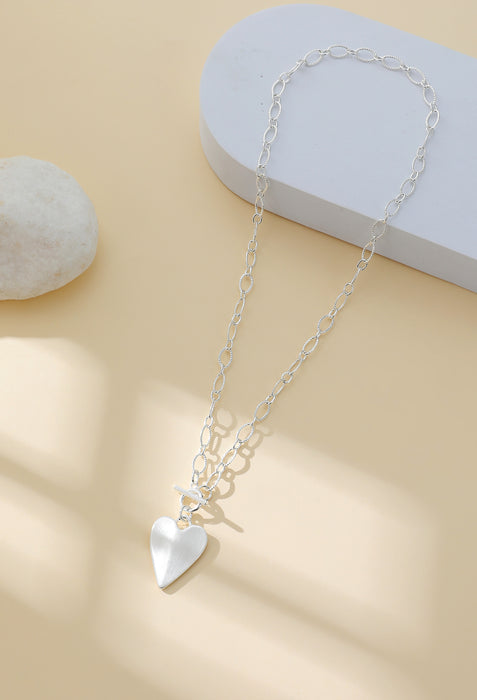 Gracee Jewellery Geometric Heart Necklace