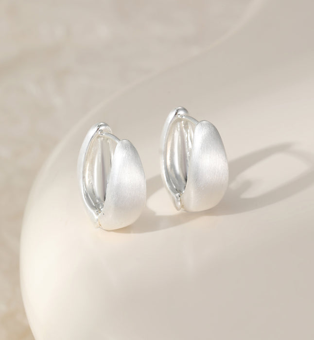 Gracee Jewellery Silver Double Drop Shape Earrings