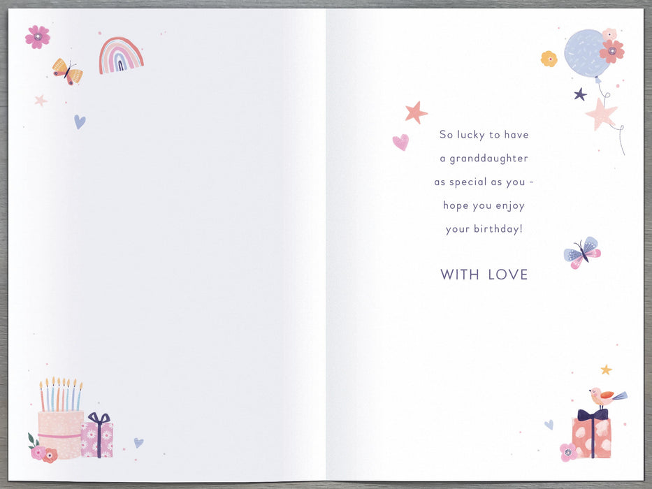 UKG 'Happy Birthday Granddaughter' Card