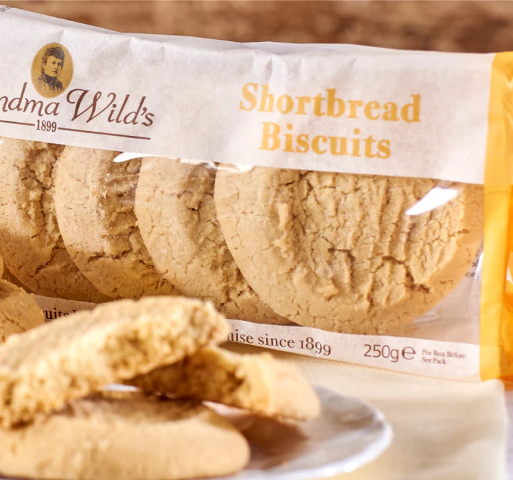Grandma Wild's Buttery Shortbread Biscuits